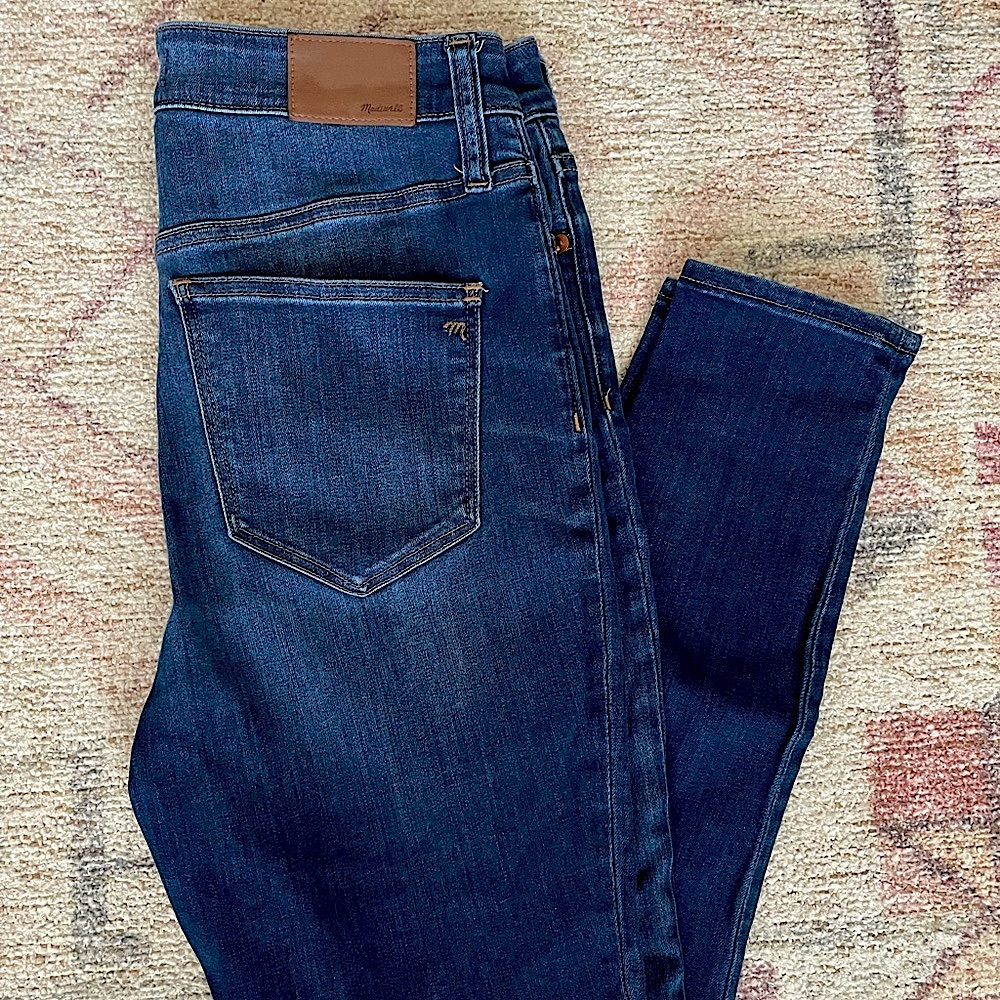 Madewell Jeans- Curvy high-rise, skinny